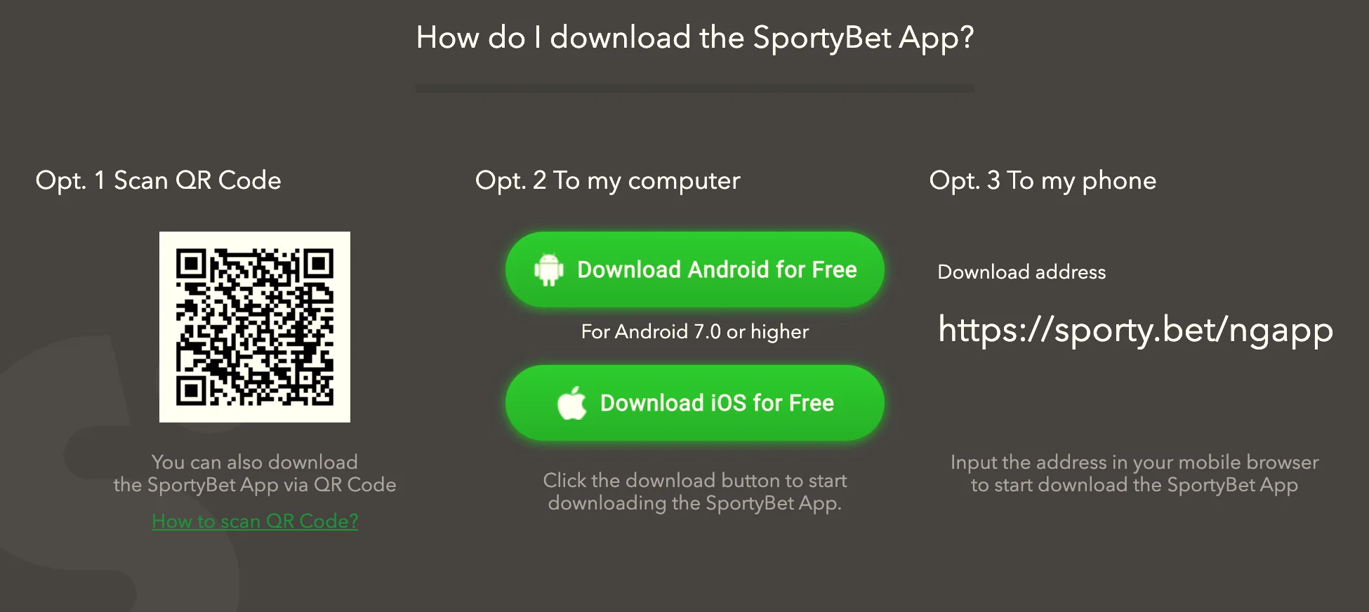 Guide on How to Install the SportyBet Mobile App