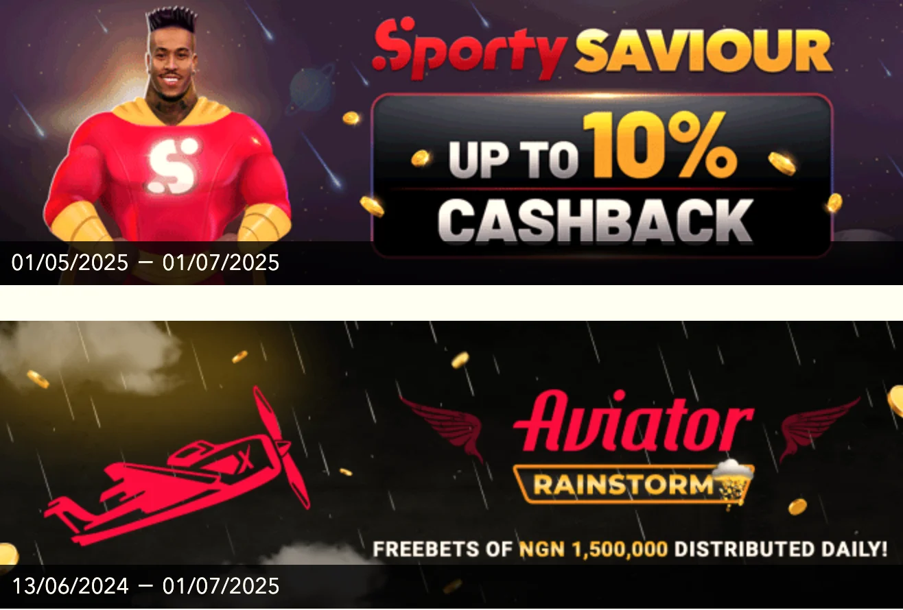 Discover Promotions and Bonuses on SportyBet Nigeria